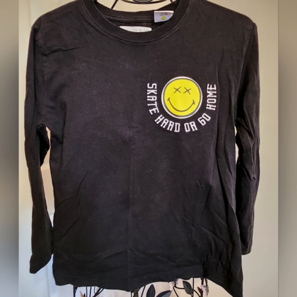 BOYS graphic long sleeve top‎